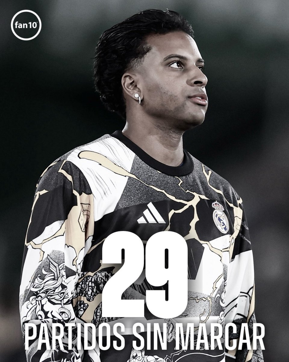 ¡¡SEGUIMOS SUMANDO!! 👏⚽️📈

Rodrygo Goes suma otro partido de 0 goles y 0 asistencias. El brasileño llega a los 29 partidos SIN MARCAR un gol oficial con el Real Madrid.

SIMPLEMENTE, EL COMETA. 💫🇧🇷