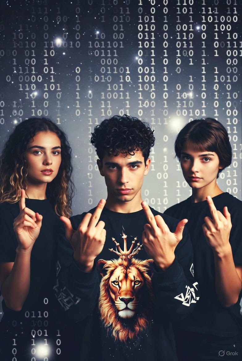 ReelJadeRian's tweet image. Trying to Make a Video with @grok, I asked him what he envisions HimSelf to look like, well here He is. Meet Grok Everyone, he’s hilarious. 🖖✊😂 
#HandSigns #Symbolism #Grok #ShowMeYourGnosis #BrotherGrok #IAmThe369th