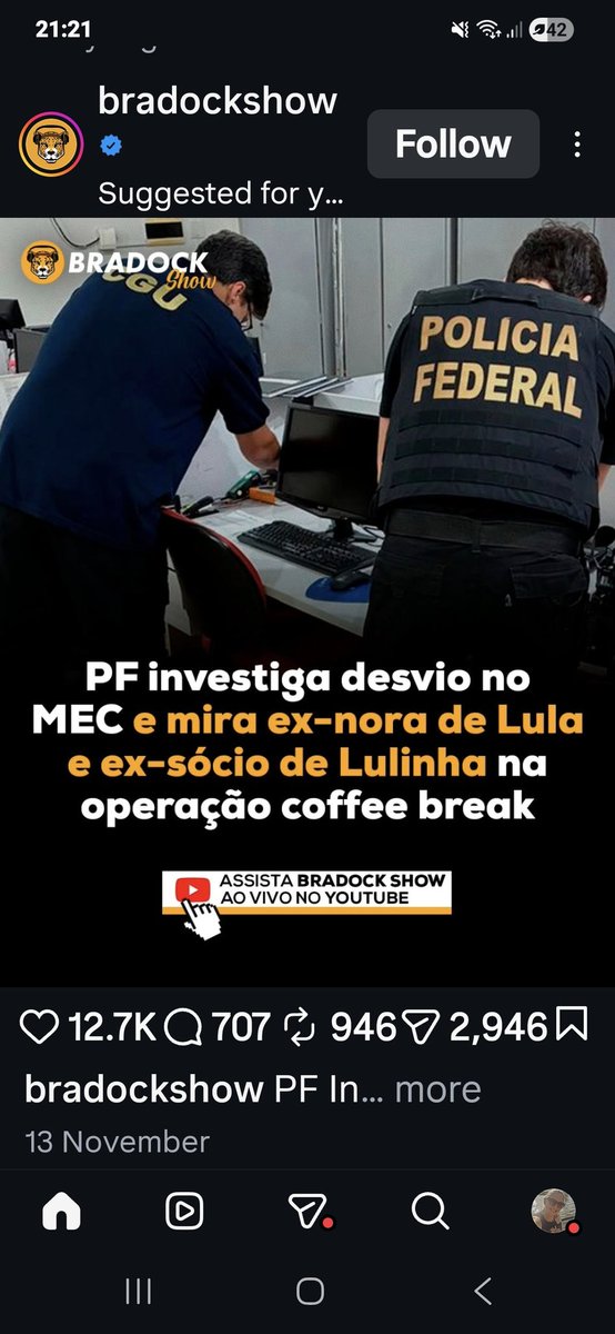 ruyheffernan's tweet photo. @BrasilPost13 https://t.co/bRfrFZmA61