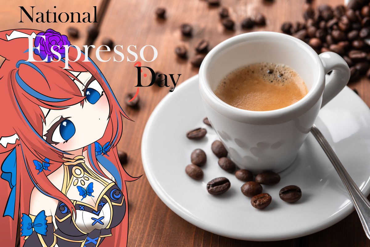 Today is November 23rd
It's National Espresso day!

Need a quick pick me up or, is it just a yummy treat?
What is your favorite espresso drink?