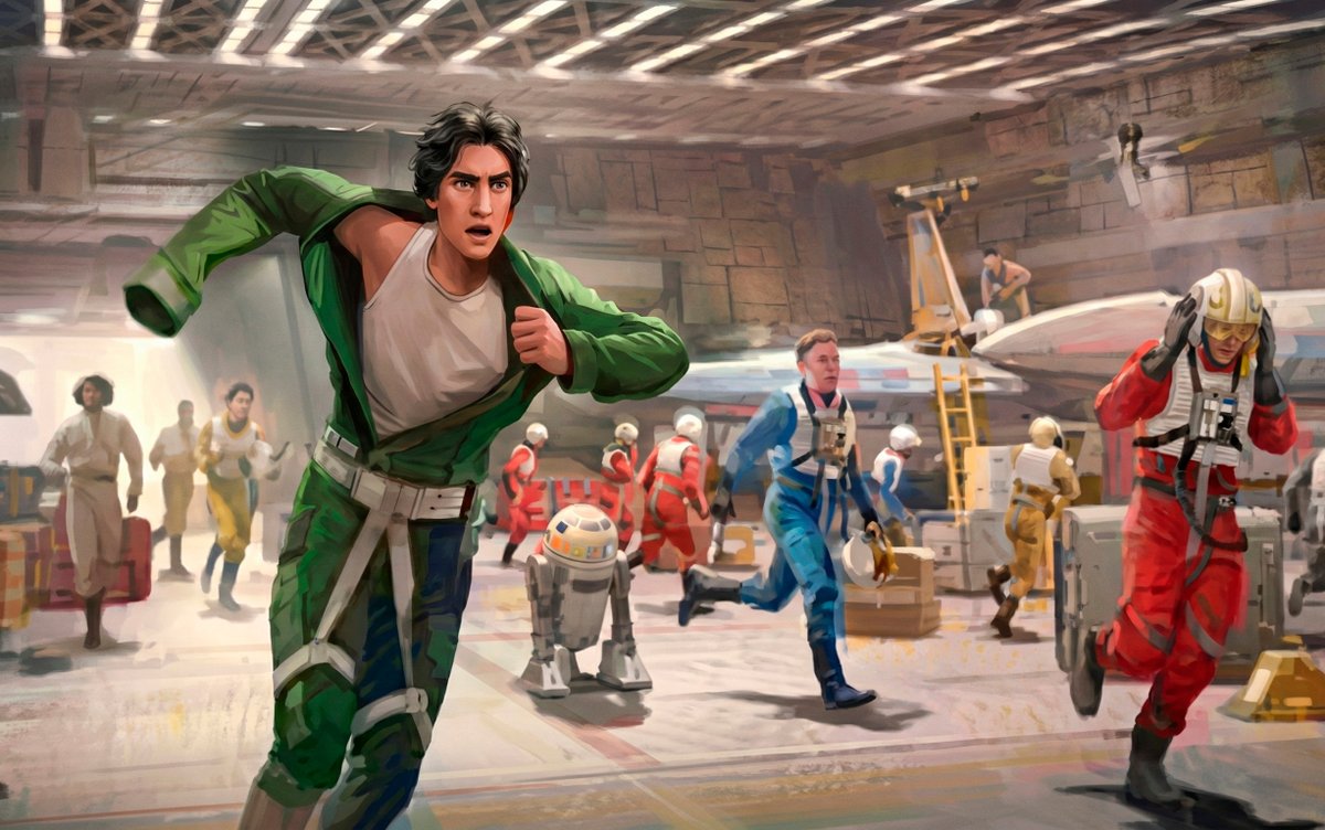 delfanparalfan's tweet image. ¡Concept Art de Ezra Bridger en un hangar de la Nueva República en la segunda temporada de #Ahsoka!

Podemos ver cómo se están preparando para la batalla. Esta temporada va a ser grande.

Estoy mejorando la calidad de algunos concepts mostrados anteriormente de Ahsoka, espero que…