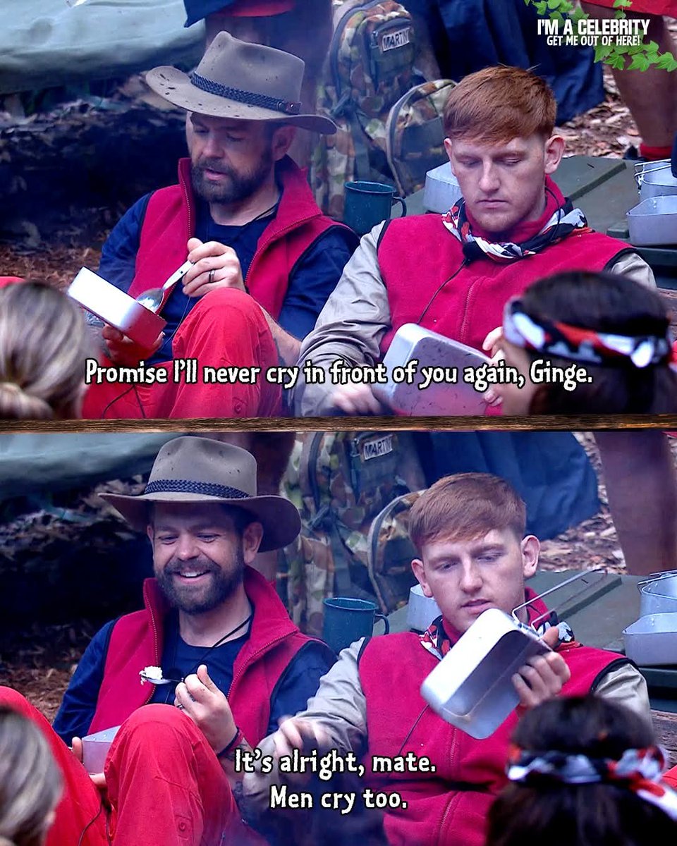 Fitzy__07's tweet photo. He's a good lad is Ginge. 

One of the most popular guys for the youth these days on one of the most popular shows in the country, saying it's sound for men to cry  

Top lad 👏 https://t.co/gtd41nZDkO