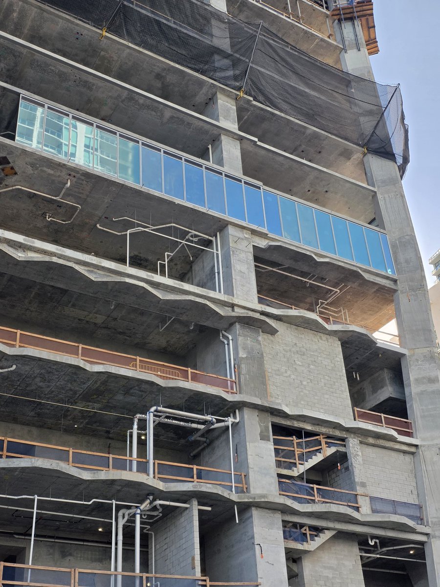 Villa Miami gets it's first glass
#Miami #RealEstate