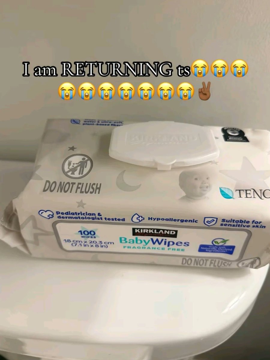 I would put a bomb in the wipes and return it the company so when they open it the whole building explodes and kirkland shuts down for good as well as this baby