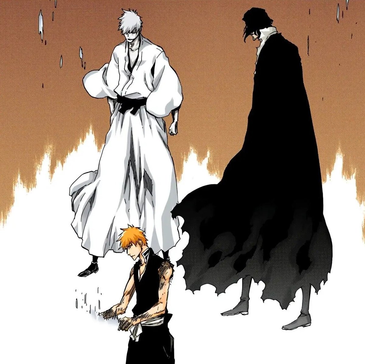 bankainee's tweet image. he finally accepted them both as a part of him 😢