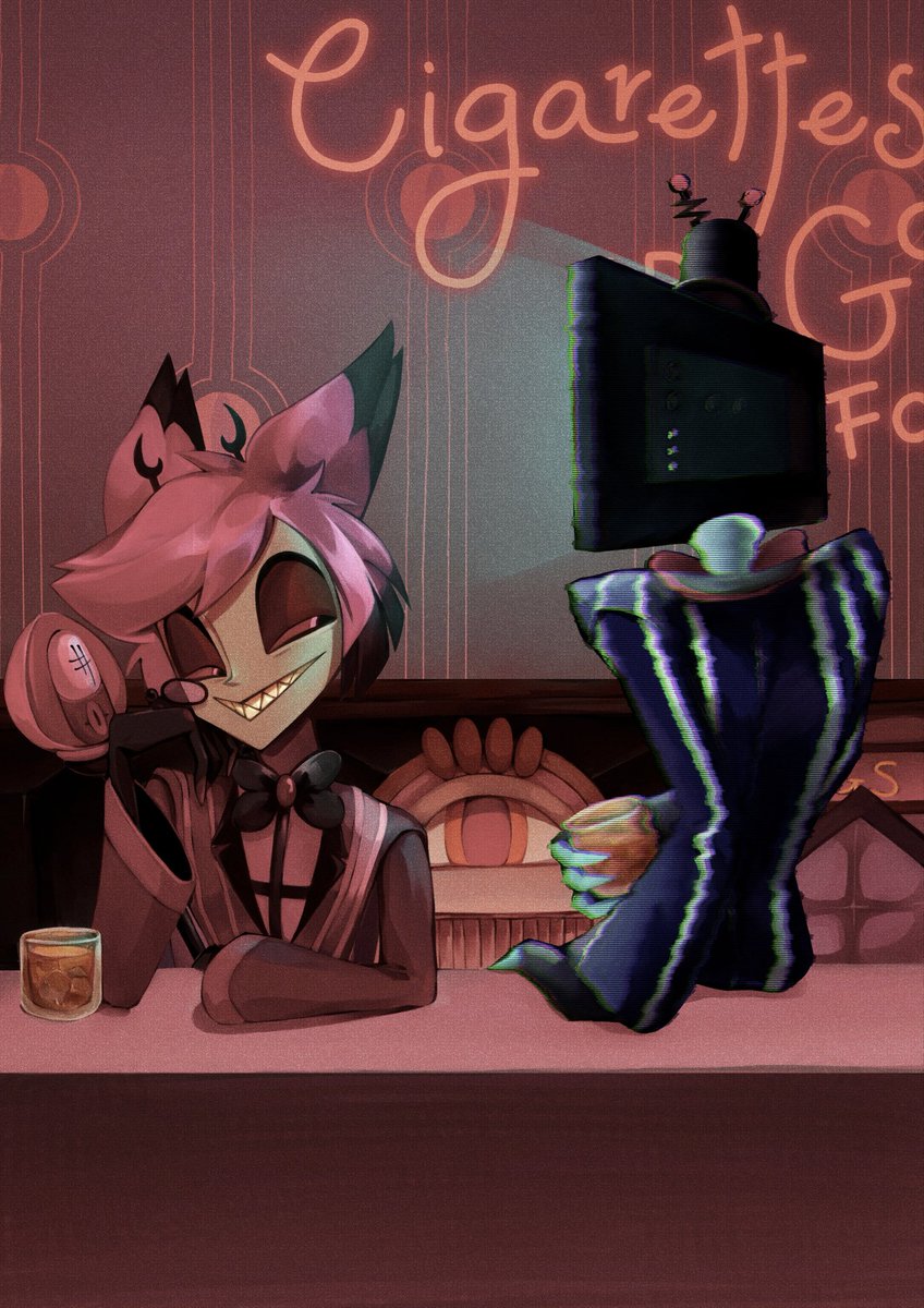 atogetoge's tweet photo. 一緒に飲みたかっただけ、

#hazbinhotelseason2
#HazbinHotelFanart https://t.co/zVwAMfqnJt