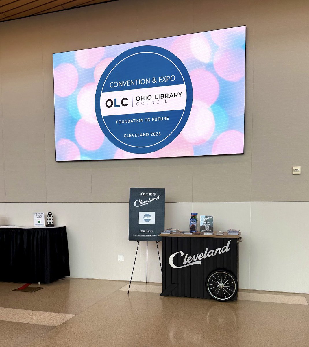 GPDGroup's tweet image. GPD was proud to attend the Ohio Library Council’s 2025 Convention &amp;amp; Expo, which brought together professionals from across the state to celebrate 130 years of progress and purpose at the Huntington Convention Center in Cleveland!
 
#GPDGroup #OLC2025 #LibraryDesign #Convention