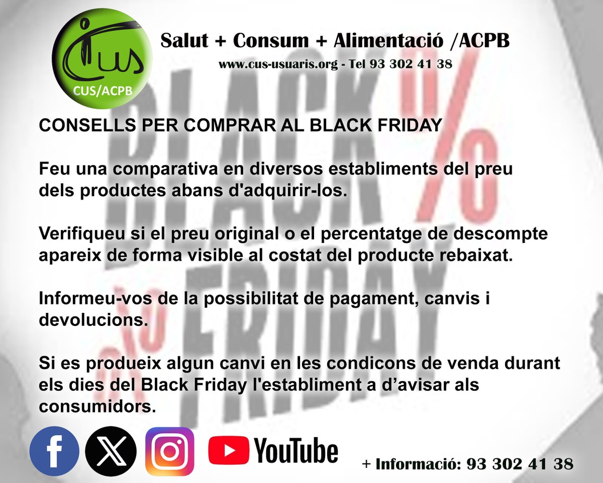 #CUS_Usuaris
#CUS_Consumidors
cus-usuaris.org