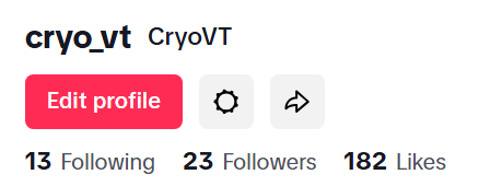 Goal for the end of the year:
- Hit 100 subs on Youtube
- Hit 69 (and ONLY 69!) Follows on TikTok