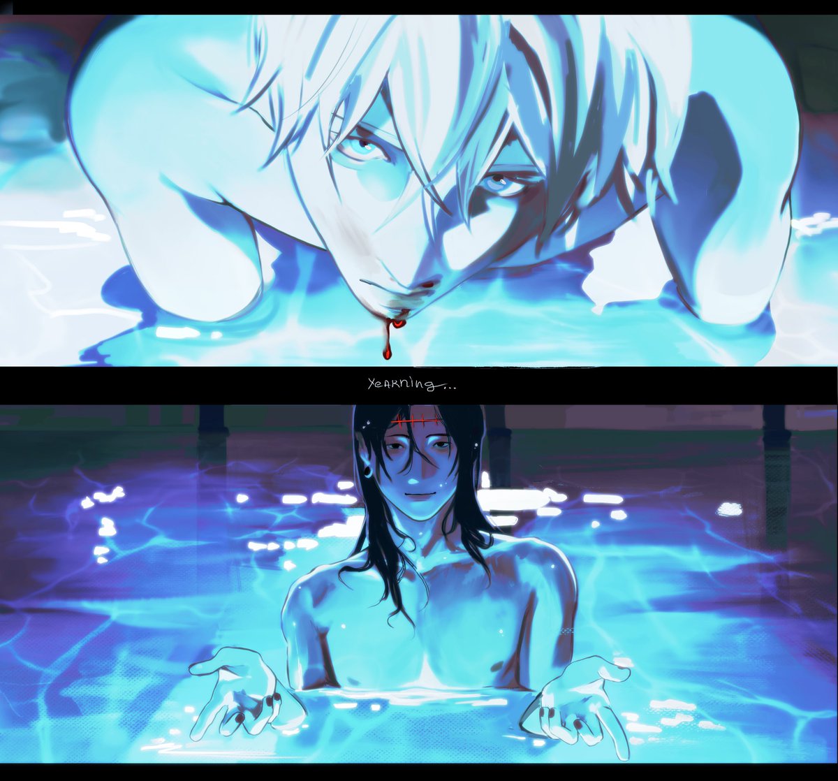 hhuanhe's tweet image. #satoru #suguru #jjk