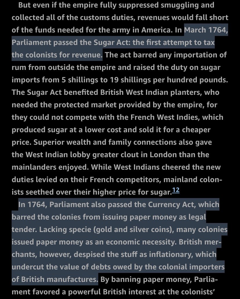 it’s funny among the first inciting events of the amerikan revolution were 

I) asking them to stop being total parasites on the british empire

II) stop printing money