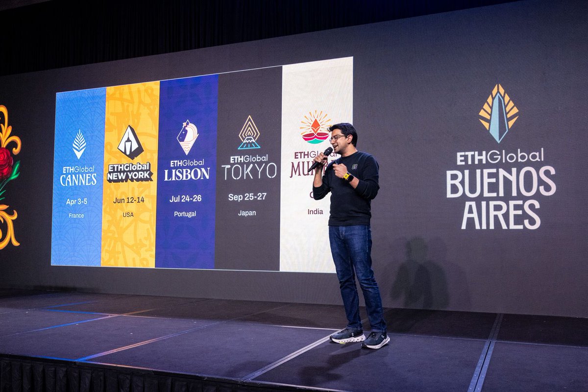 We just announced our 2026 in-person hackathon calendar with @TheRealKartik.