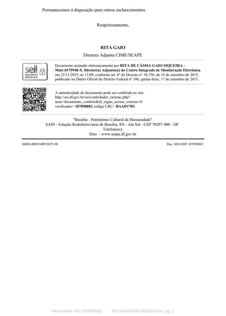 Foi o próprio Bolsonaro que chamou os agentes, e não uma violação apontada no sistema. A luz vermelha demonstra bateria fraca apenas, e o equipamento foi trocado naquela mesma madrugada. A prisão já havia sido decretada com base na vigília, e correram para acrescentar o episódio.