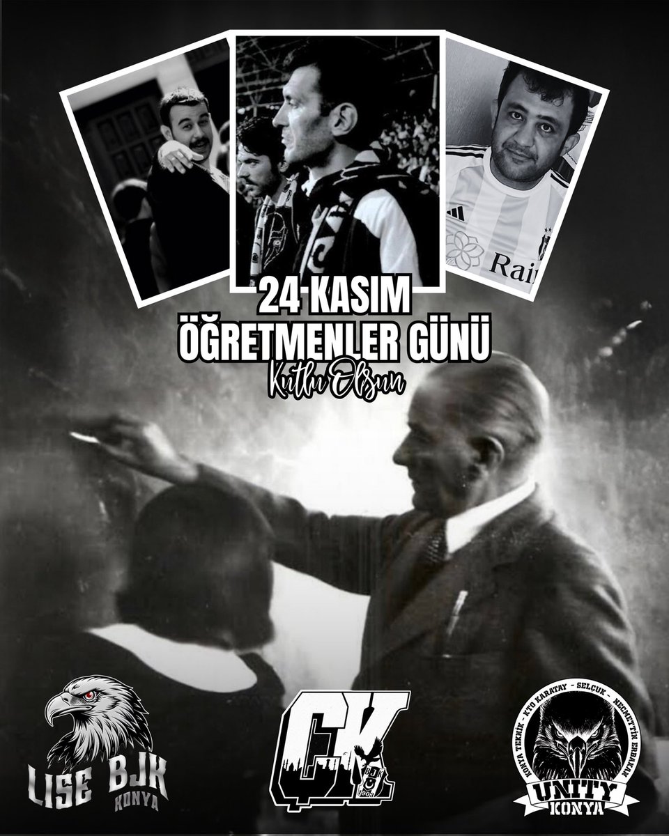 Baş öğretmen Mustafa Kemal Atatürk, Optik Başkan, Fırat Yılmaz Çakıroğlu ve yakın zamanda aramızdan ayrılan Mevlüt Külcü başta olmak üzere tüm öğretmenlerimizin Öğretmenler Günü kutlu olsun.