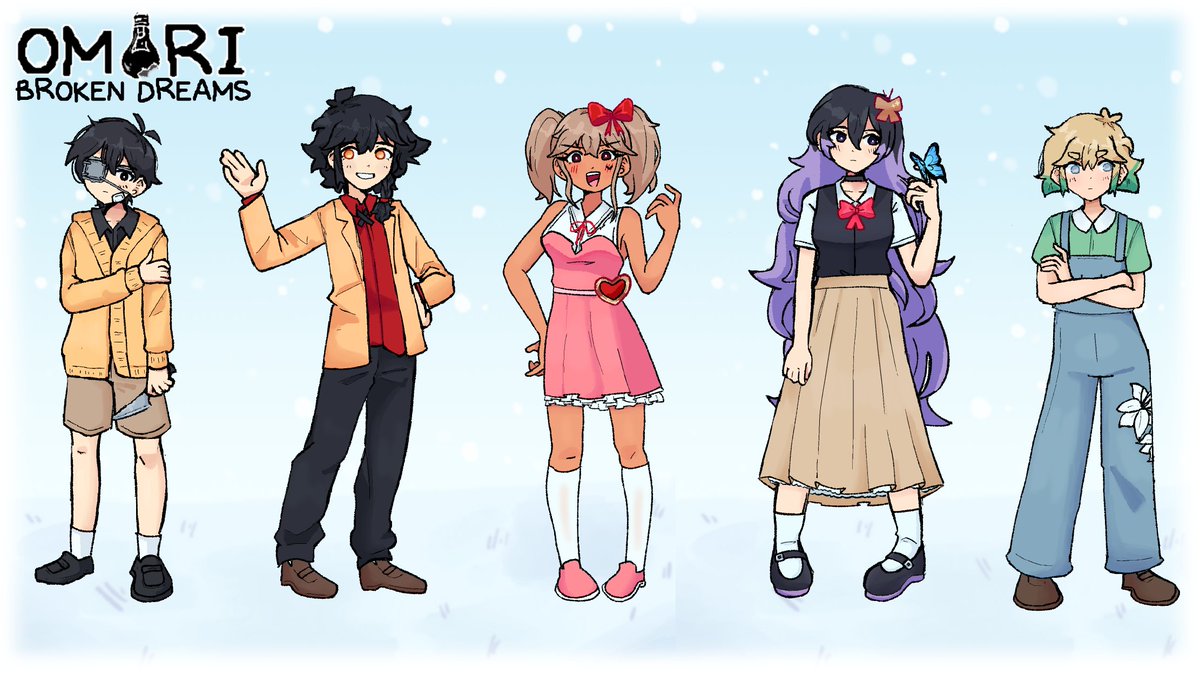 bajamaid's tweet image. ⋆⁺₊❅。 &quot;If this is purgatory, it makes no sense to you. If it&apos;s Hell, it makes even less sense.&quot; ࿐ ࿔*:･ﾟ
Wanted to make a character lineup for my AU/Mod set after the bad ending! Descriptions below (⚠️Spoilers for both the mod and the base game)
[#omori #omorimod #omoriau]