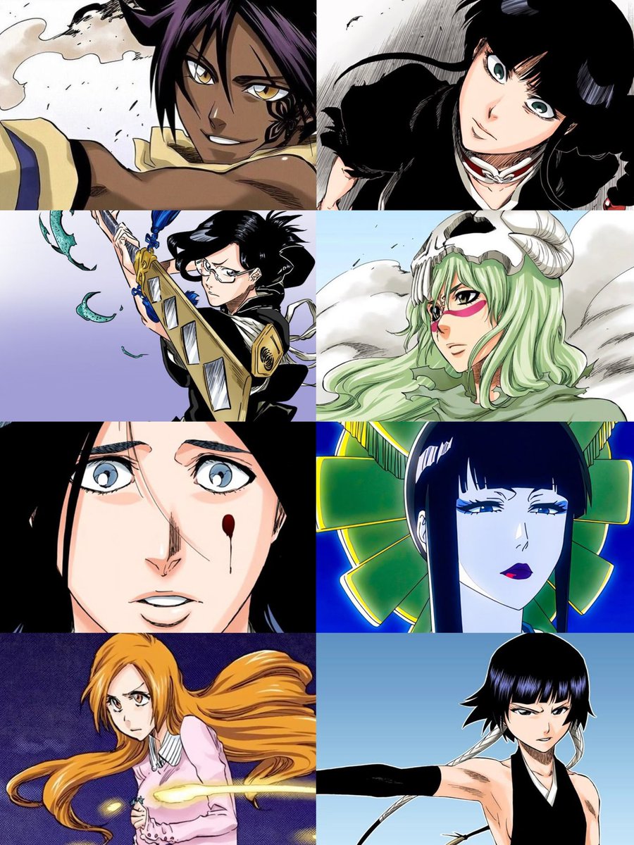 All the women in BLEACH are peak. 🔥