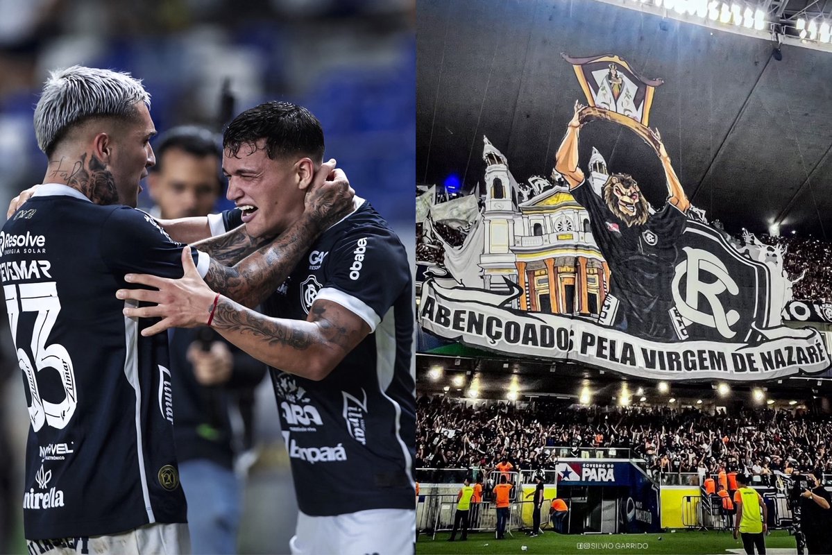 oficialsincerao's tweet image. Depois de 32 anos, o Remo está de volta a elite do futebol brasileiro. Teremos uma das torcidas mais apaixonadas do país no Brasileirão 2026.

De virada e na emoção o Leão Azul virou pra cima do Goiás no Mangueirão completamente abarrotado.