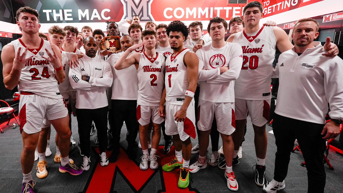 MiamiOH_BBall's tweet image. 5️⃣ on it 😤

#UnFinishedBusiness || #MiamiMindset || #RiseUpRedHawks