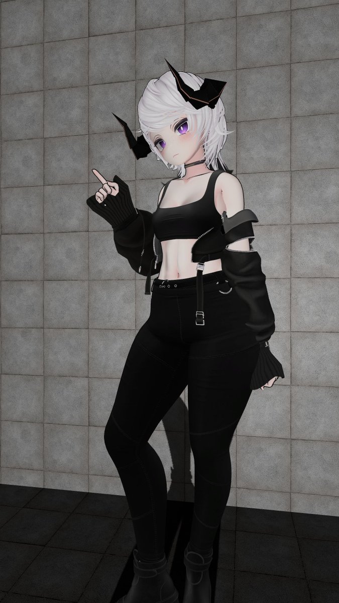 KoizumiTV's tweet image. Honestly,
I thought I was fully prepared for the threshold in store~
Stay your pretty eyes on course~
#VRC #VRChat