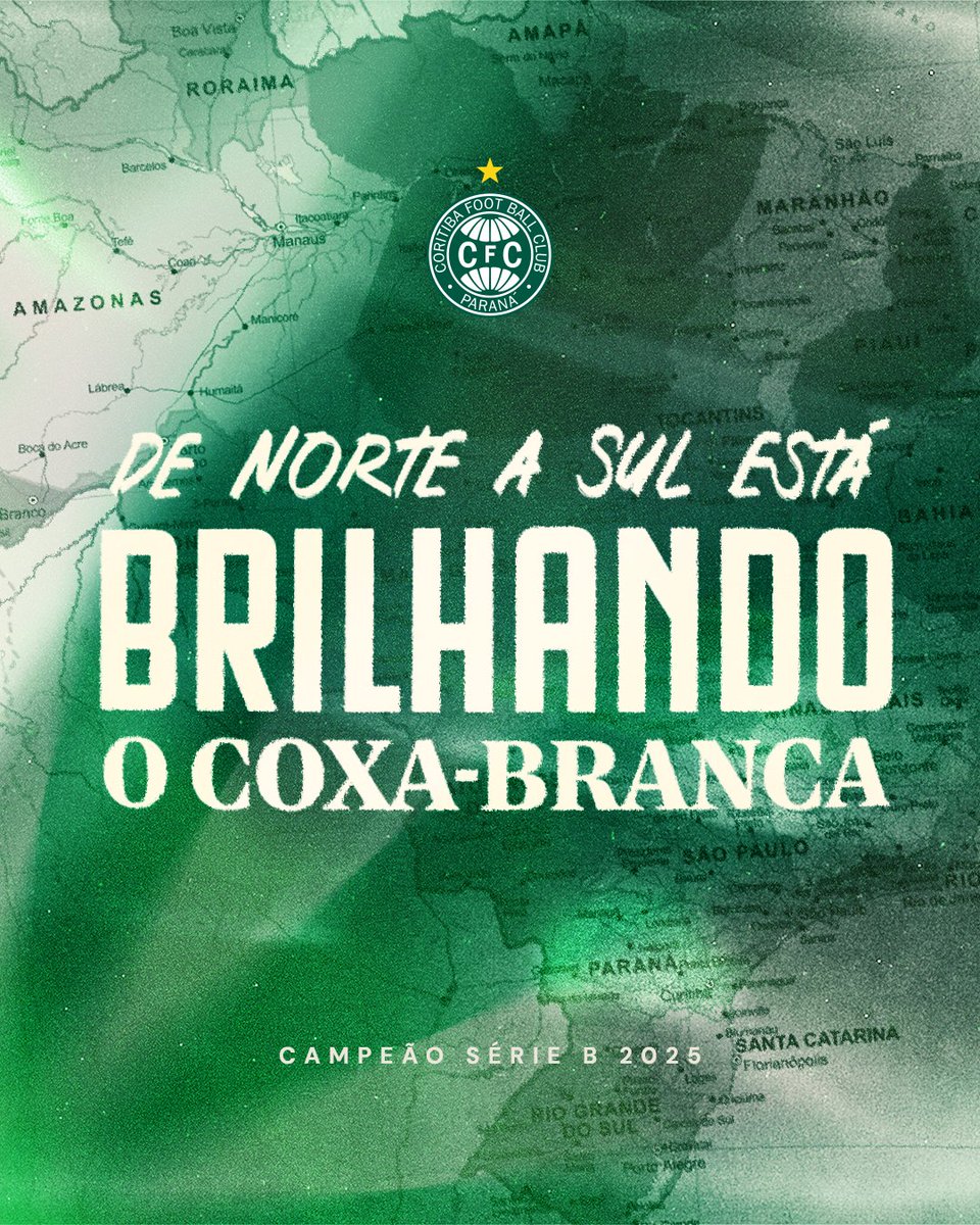 E o nosso hino não mente: de Norte a Sul está brilhando o Coxa-Branca!

Manaus ➡️ Curitiba ➡️ 🏆

#CoxaNoBrasileiro