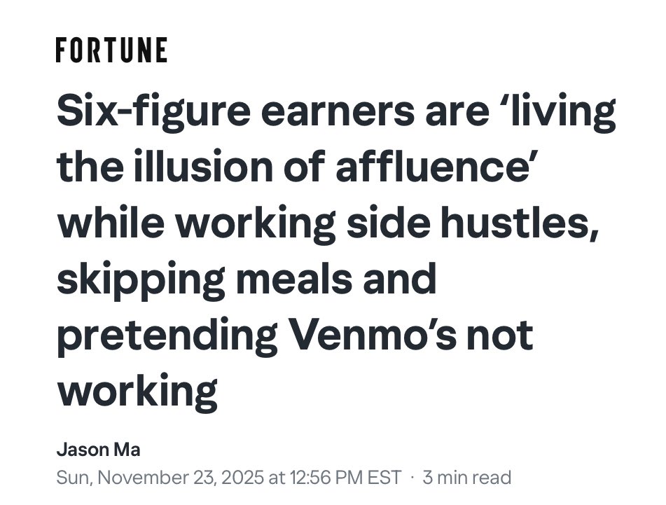 StealthQE4's tweet image. Six figures is basically Middle Class in today’s America thanks to inflation.