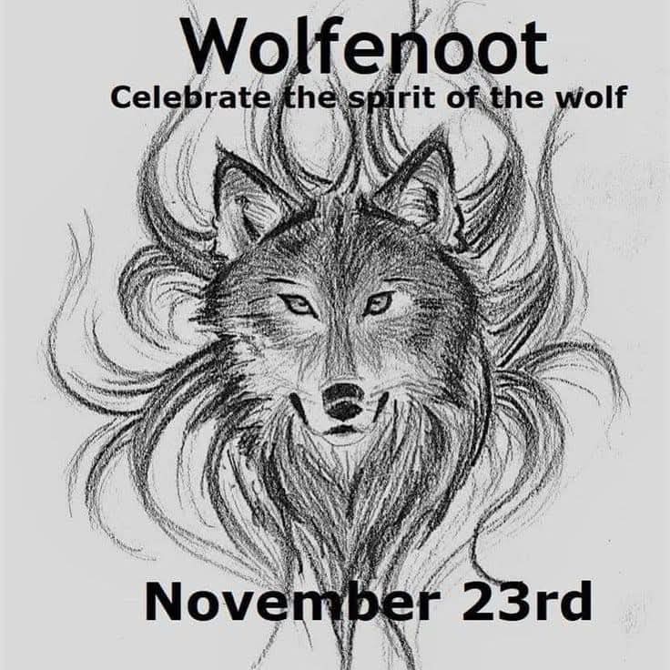 WolfFeller's tweet image. Nov 23 is Wolfenoot: a day to honor the Spirit of the Wolf, celebrate our pack, and spread some kindness. 🐺🌕 @realwolfenoot
#Wolfenoot #ChooseKindness