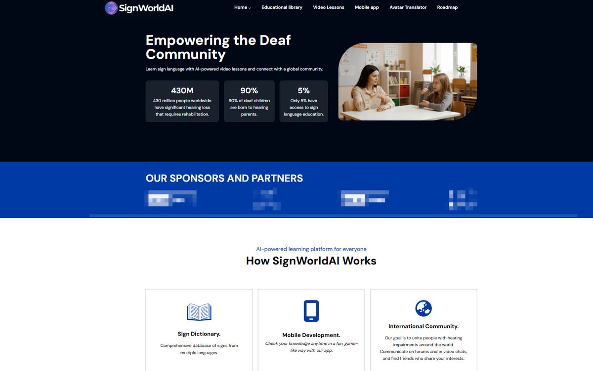 SignWorldAI's tweet image. Website development is ongoing, and it will go live soon...

We are planning to make it decentralized with the help of $Flux #WordPress.
Stay tuned for updates, and thank you for your support. 🩵

#AI #TechForGood #SignLanguage #ASL #Flux