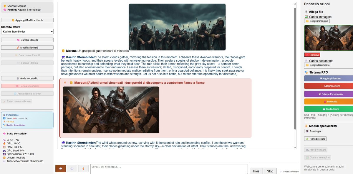 magizito's tweet image. Eidolon RPG Chat – Zork Edition

We just launched a AI-powered narrative engine for your PC
Unlimited playthroughs, Zork included
Characters with memory, emotions, combat logic
Vision-based scene
 kickstarter.com/projects/recco…

#LocalAI #RPG #AIChat #Zork #indiedev #Kickstarter