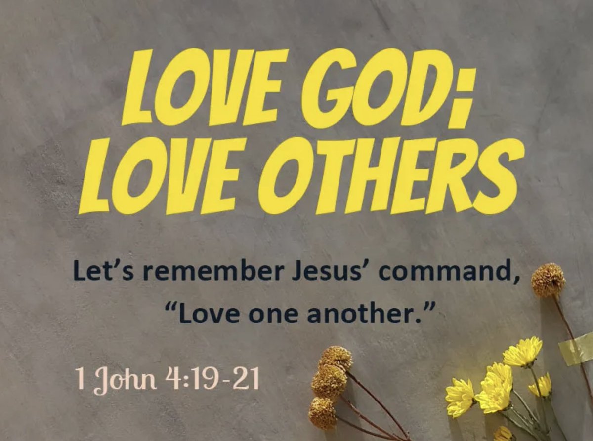eepdllc's tweet image. Jesus said the greatest commandment is love. God is love. Jesus asked that we love each other the way he loves us. Hate is taught. Children learn from their environment. We have to undo what the world taught us, and strive to follow what God teaches us. Pray to God for his help.