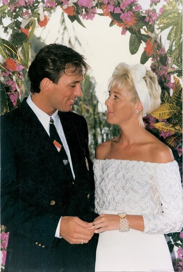 Martin and Shirlie Kemp at their wedding in St. Lucia (1988) #imaceleb