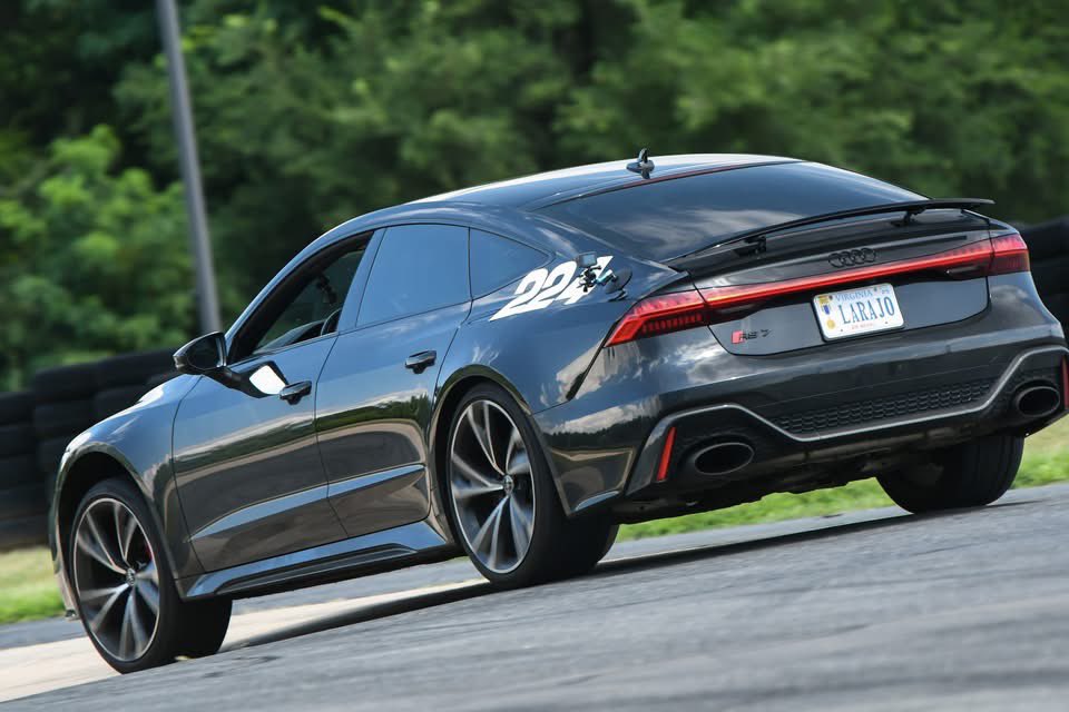 JoEllisReally's tweet photo. Trans Joy - Racing my Audi RS7 back in August - trans joy for me but not so much the transmission on that hot day #audi #rs7 #summitpoint #scca #hpde https://t.co/UsJoLuY9m6