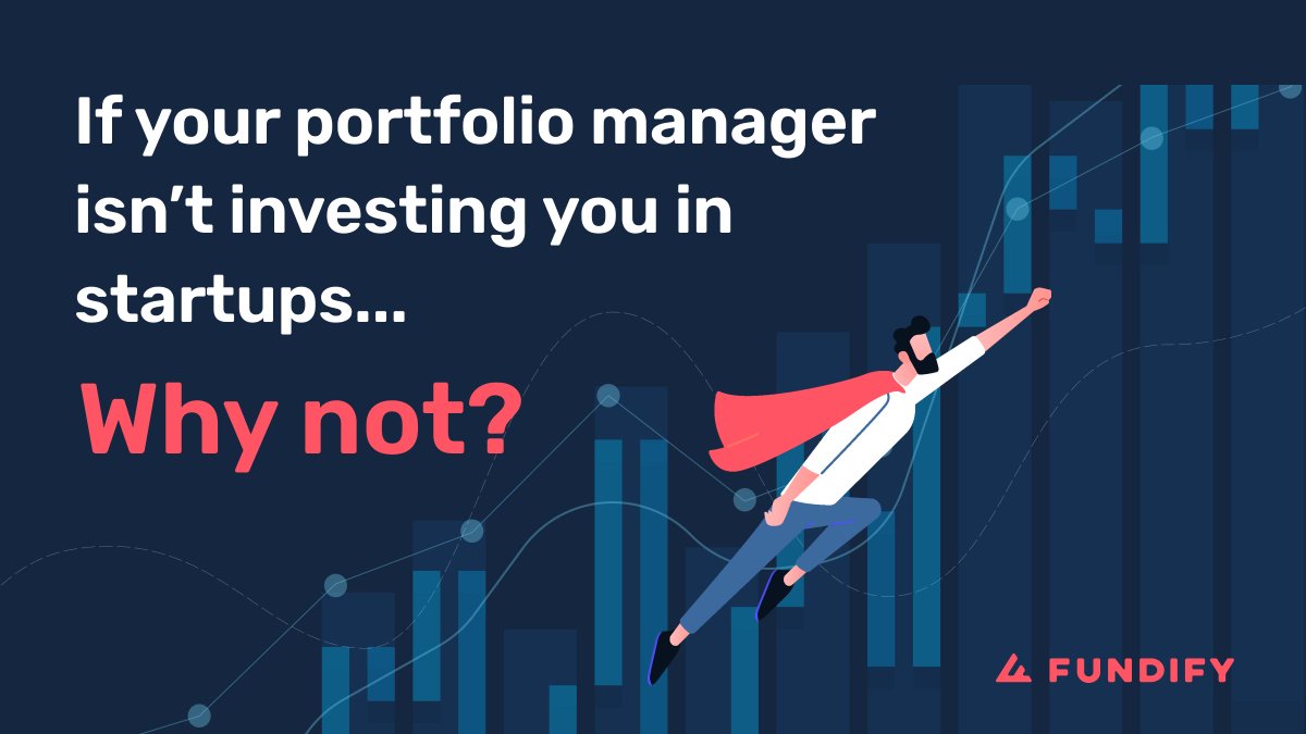 Fundify's tweet image. Early-stage companies can take off fast - long before they ever go public.
Fundify makes startup investing simple, accessible, and diversified so you can participate in tomorrow’s opportunities today.
All investing involves risk. See full disclosures in the link in our bio.