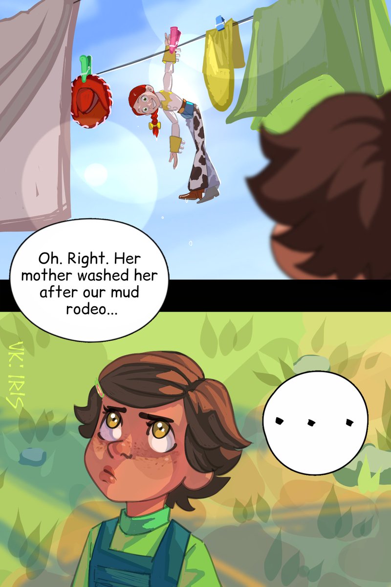 🧸 1/3
Toy story, comics Buzz/Woody
(The rest of the pages will be if I see the asset)
#Buzz #Woody #art #comics #Toy_story