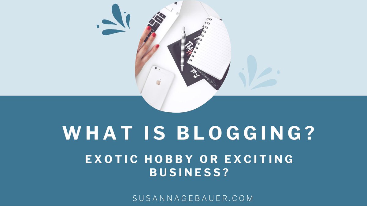 TheSocialMs's tweet image. Are you a blogger? Have you tried to explain to a non-blogger what you are doing?

 It can be hard to tell what you do as a blogger. 

This post is about the question What is Blogging? and what does a blogger do? 
susannagebauer.com/blog/what-is-b…