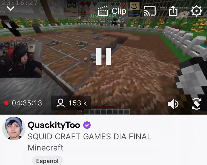 ElAlexQuackity's tweet image. JAJAJAJAJAJAJ NO PUEDE SER QUE LOCURA