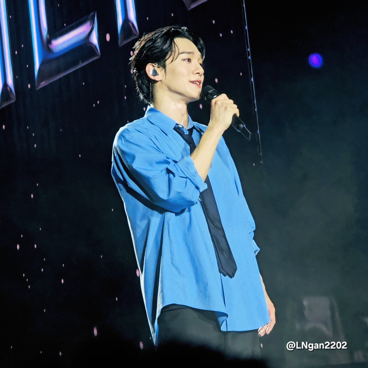 lanngan2202's tweet photo. Kim Jongdae’s visual just leave me breathless.

#CHEN #첸 #김종대 #엑소 #2025_KPOPSUPERCONCERT https://t.co/RPVm7mPFmE