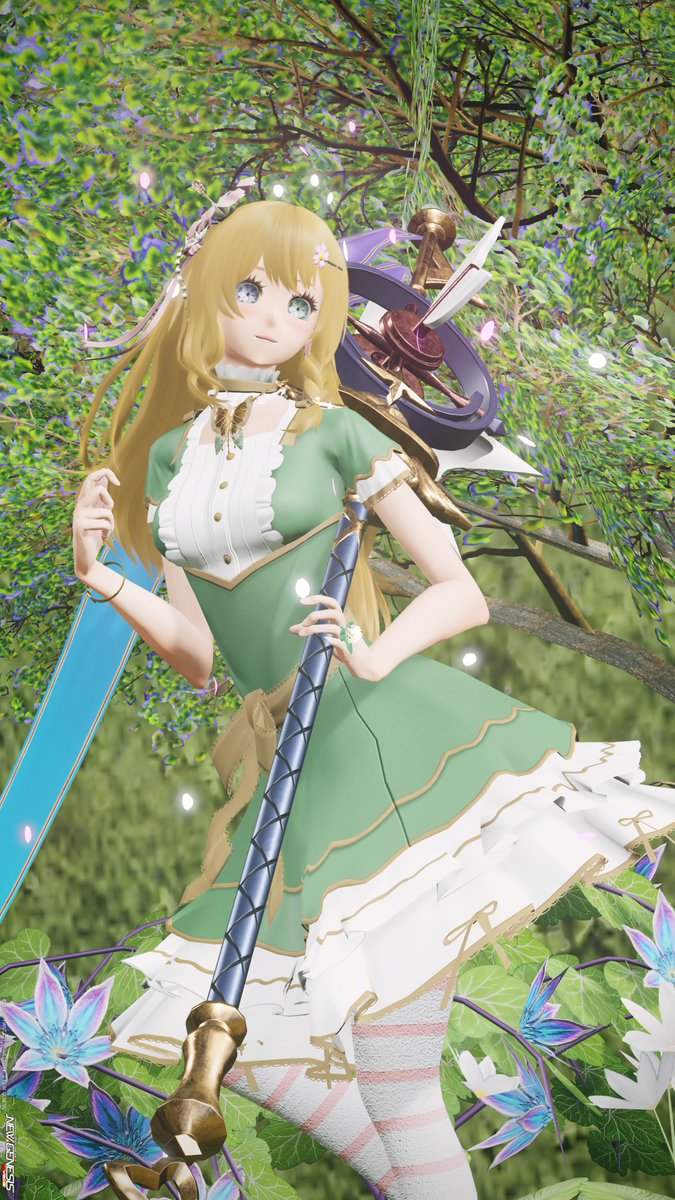 Blueberrypso2's tweet photo. おはようございますー★
今日はうちの子、リューネちゃん
一緒に行きましょう～♪(*‘ω‘ *)
#PSO2NGS #PSO2NGS_S︎S 
#メンテの日じゃないけどss貼る https://t.co/Bow5dj11Mq