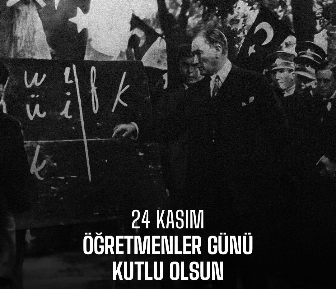 "Öğretmenler, geleceğimizi şekillendiren güçlü isimlerdir. Sizlere minnettarız. Öğretmenler Gününüz kutlu olsun!"