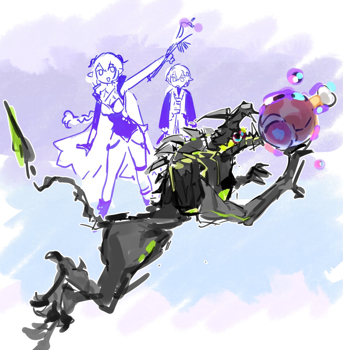 #zzzerofanart 爱狗人士强烈爱狗