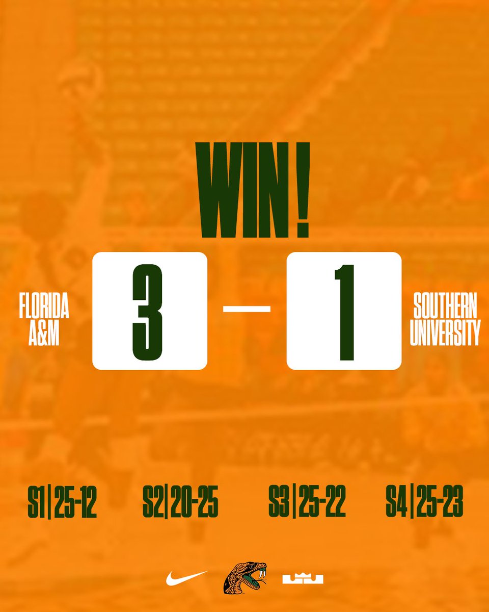 Florida A&M Volleyball 🏐 tweet media