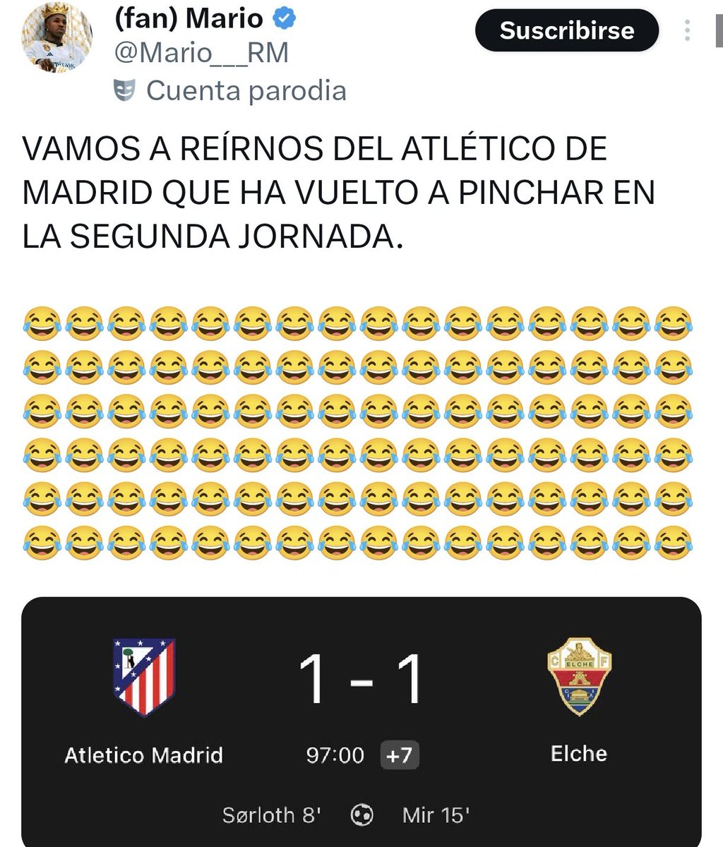 VAMOS A REIRNOS DE MARIO QUE SU EQUIPO HA VUELTO A PINCHAR Y NO HA GANADO NI ROBANDO.