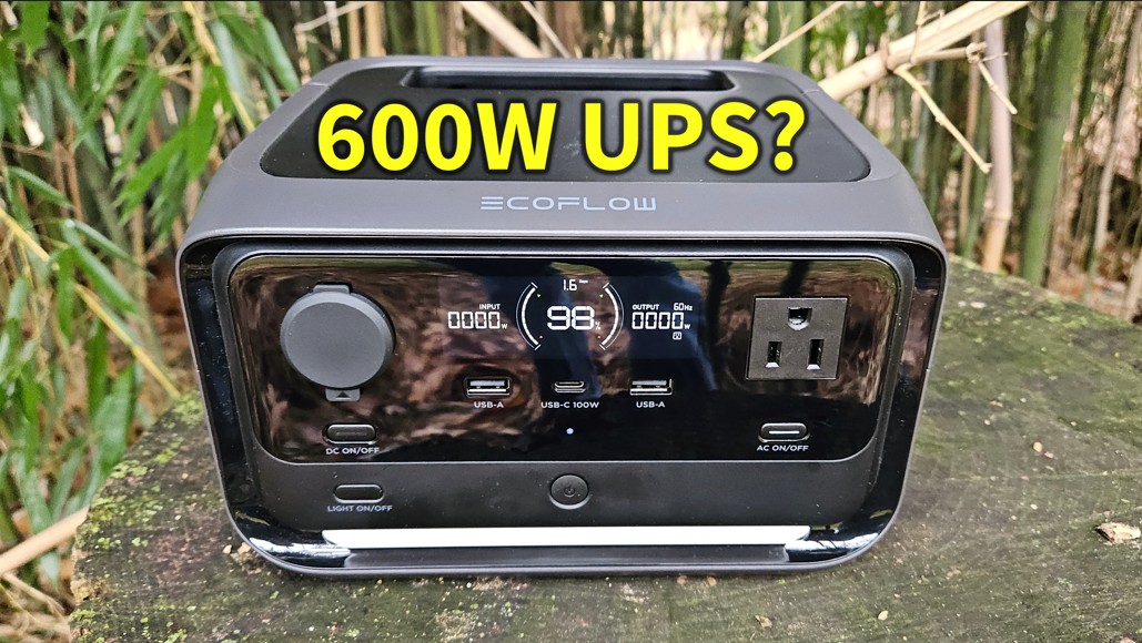The #EcoFlow River 3 Plus makes a solid UPS backup for small appliances such as a computer, NAS, or router. Watch > youtube.com/watch?v=iKSmy7… #PowerStation <a href="/EcoFlowTech/">EcoFlow</a>