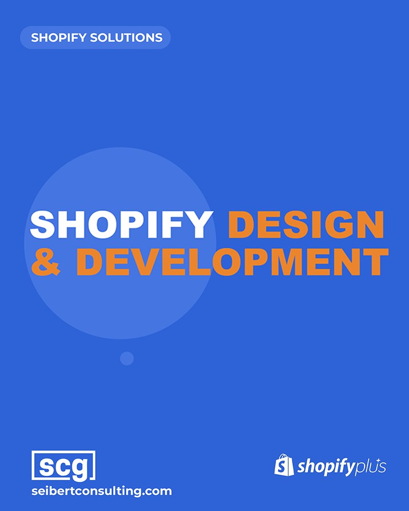 paul_seibert's tweet image. Your Shopify store, reimagined. 🎨💻

SCG Team delivers custom Shopify design &amp;amp; development to create stunning, high-performing web stores that convert:
✨ Stand out. Sell more;
🚀 Get started today: seibertconsulting.com/?utm_campaign=…

#Shopify #ShopifyPlus #WebDesign #Ecommerce #SCGTeam