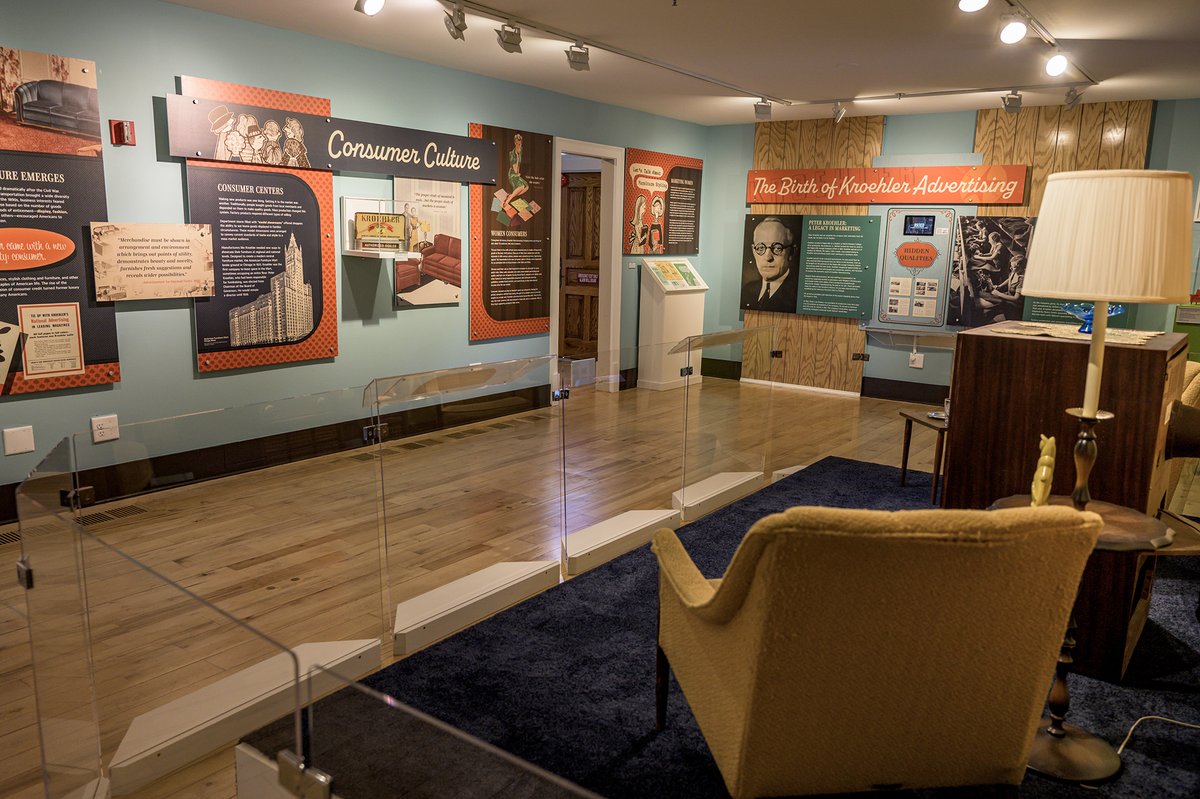 There is less than one month left to visit our "Selling Kroehler" exhibit! Come learn about Kroehler Manufacturing, a company headquartered in Naperville for almost a century.

On view through Dec. 12. For more info and to reserve admission tickets, visit pulse.ly/cyiv8aevky