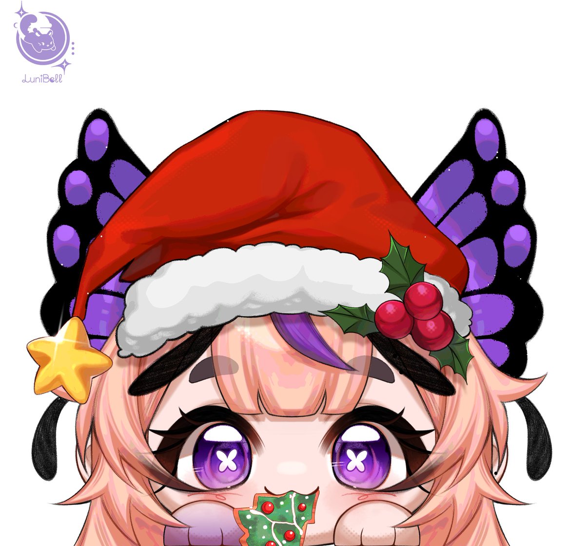 LuniBell_'s tweet image. 🎄✨

#YCH #comm