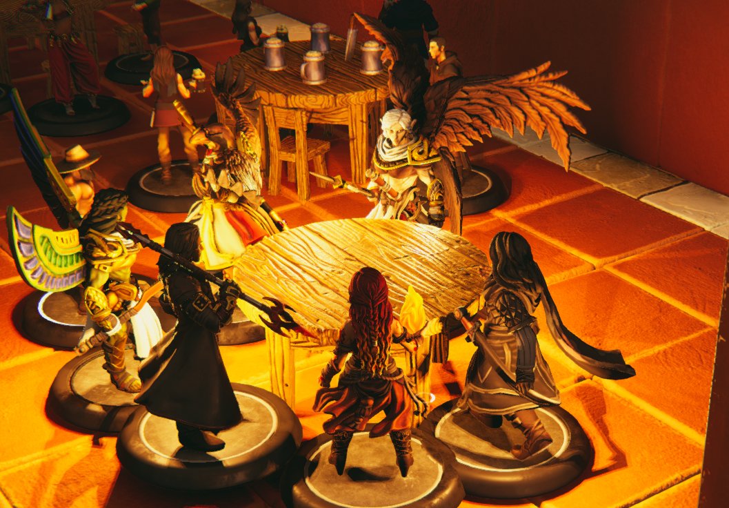 Screenshots from this week’s session of #Harakir

The party met with Rashaal and stumbled onto the flood cult in the market. Back at the tavern they get the feeling of constantly being watched and go through their next course of action.

#dnd #dnd5e #domainofdread