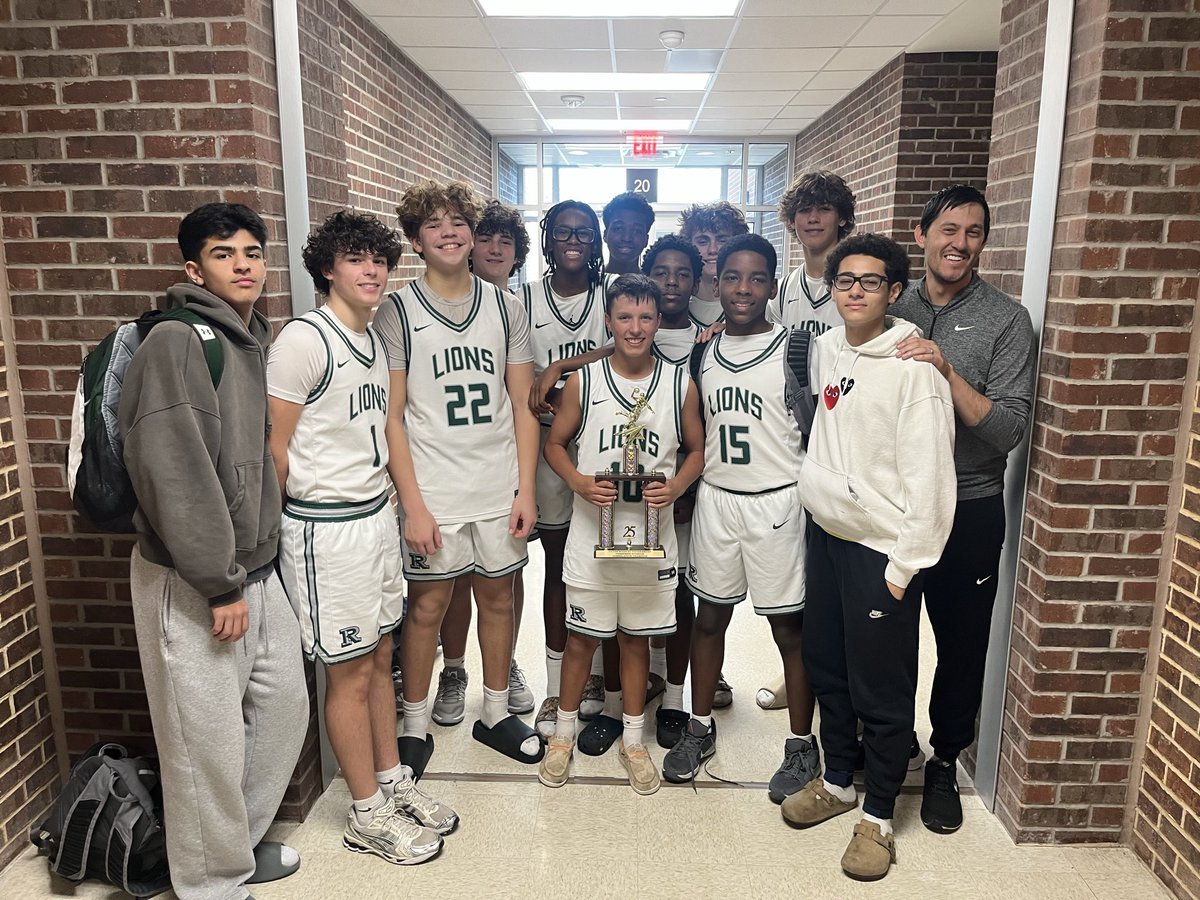 Congrats to our 9th grade team for bringing home some hardware!! #CHUTES #SKILL #rhsroar