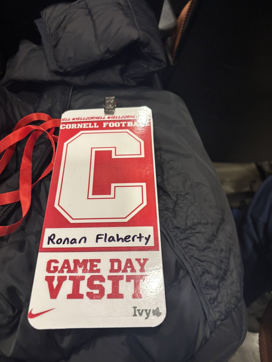Incredible visit at Cornell this weekend. Thank you Coach <a href="/TerryUrsin/">Terry Ursin</a> for the invitation and Coach  <a href="/DanSwanstrom/">Dan Swanstrom</a> for the awesome presentation of Cornell football.
<a href="/CoachO_GBB/">Daryll Overton</a> <a href="/CoachAnderson28/">T.J. Anderson</a> <a href="/TWS_Football/">The Walker School Football</a> <a href="/Coach_JLammert/">Josh Lammert</a> <a href="/Coach_Hatcher20/">Mike Hatcher</a> <a href="/NourzadHunter/">Hunter Nourzad</a>