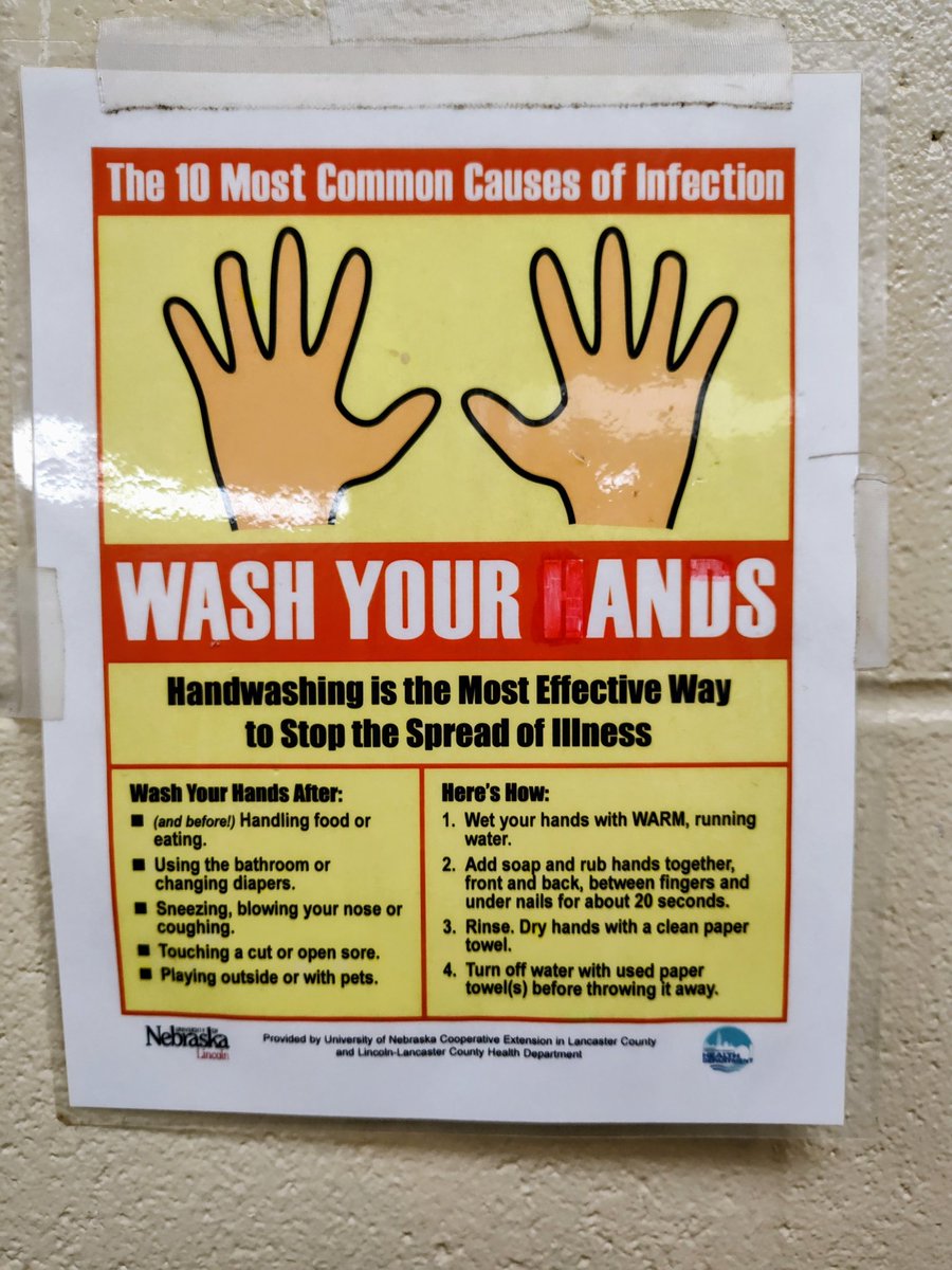 terryschappert's tweet image. Saw this in a military barracks the other day. Look closely at what the sign is now telling you to wash - I almost missed it. 
Men are children, even when we&apos;re gunfighters in a most dangerous profession. 
Do chicks even do stuff like this?