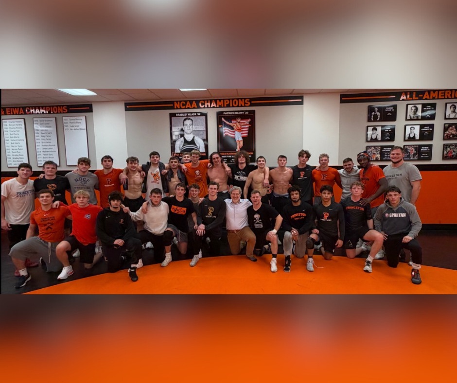 November 12th

I had the opportunity to return to the <a href="/tigerwrestling/">Princeton Wrestling</a>   wrestling room to meet the 2025–2026 team. 

The more accountability we take on the more meaningful our lives become.  
"Big Trust". 

Thanks for inviting me Coach Dubuque!

Love  this sport!